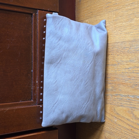 Express Studded Tan Clutch - Picture 2 of 4